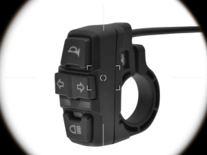 36V/48V Electric Scooter Motorcycle Control Switch with Headlight Turn Signal & Horn