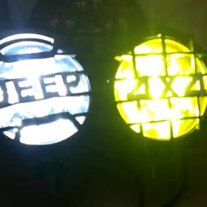 1Pcs 5.5" 4X4 Round Off Road Driving Halogen shine like the sun Fog Led Work Light Lamp Spotlight FD ATV Fog Light Lamp Spotlight For SUV ATV Truck Off Road Jeep Nissan Toyota Ford Pickup