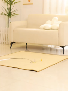 SKISOPGO Cat Scratcher Mat Sisal Anti-skid Cat Straw Carpet Cat Scratching Pad Mat Cat Sleeping Mat Pencakar Kucing