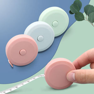 🔥chageey👍 Portable Mini Cute Automatic Retractable Plastic Measuring Tape Measuring Clothes Waist Height
