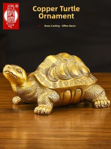 BAINAYUAN | Gold Turtle Decorative Item for Birthday Celebration