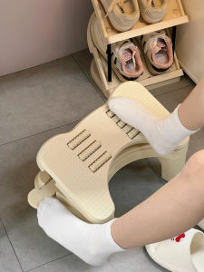 Adjustable Office Footstool Womens Desk Pad Footrest Device Prevents Crossed Legs under Table Foldable Portable Stool