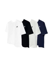 เสื้อยืดคอกลมพิมพ์ลายโลโก้ EDITIONSCOMMON ผ้าฝ้ายแท้ 300 กรัม ผ้าฝ้ายสแปนเนอร์ ทรงพื้นฐาน แขนสั้น ระบายอากาศได้ดี ทนทานต่อการลอกลอก