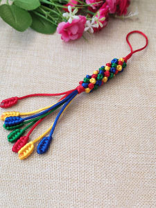 เชือกทอมือ DIY สร้างสรรค์วัสดุแพคเกจพวงกุญแจจี้จี้ขนาดเล็กกระเป๋าของขวัญแขวนตกแต่ง Clearance ราคาพิเศษ