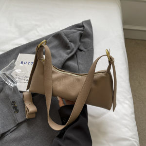 Retro Niche Design Womens Shoulder Bag Autumn Winter 2025 Fashion Trend Soft Leather Material Crossbody Bag Korean Style