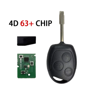 Chìa Khóa Xe Điều Khiển Từ Xa YOCASTY 4D60 4D63 433Mhz Dành Cho Ford Focus Mondeo Transit Connect Fiesta C-Max S-Max Galaxy - Tương Thích Với Nhiều Mẫu Xe