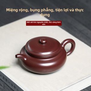 CHANGTAO | Bình Trà Đất Sét Tím Handmade 220ml
