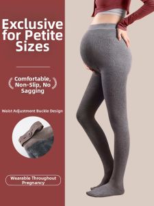 MsPai | Maternity Tummy Support Thick Warm Leggings
