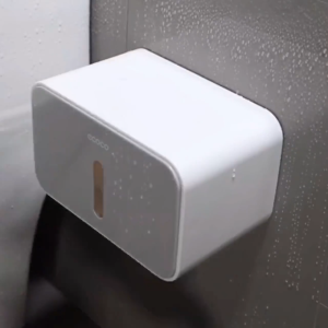 Ecoco ที่ใส่ทิชชู่ในห้องน้ำ ที่ใส่กระดาษทิชชู ออแกไนเซอร์ ติดผ่าน ชั้นเก็บทิชชู่