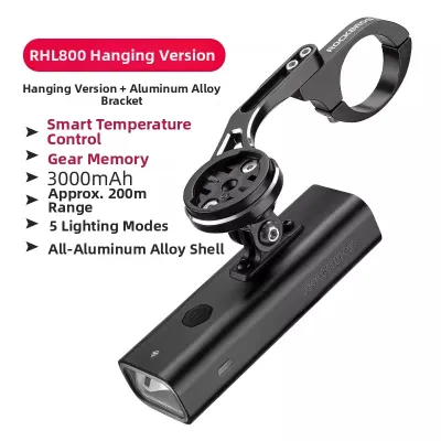 RockBros | High Brightness Front Bicycle Light Night Riding Type-C Charging