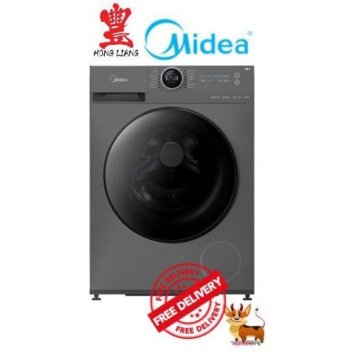 Midea WasherDryer Combo MF200D85B 4 8.5kg FREE DELIVERY+DISPOSAL+FOLDING TABLE Lazada Singapore