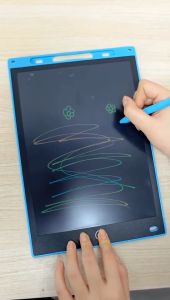 8.5/12/16 Inch LCD Writing Tablet Children Drawing Pad Smart Notebook One Button Erase with Pen for Childrens Learning LCD Electronic Writing Board Handwriting Tablet for Kids
