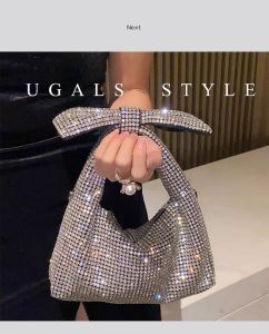 UGALS | Bridal Rabbit Design Bow Clutch Bag