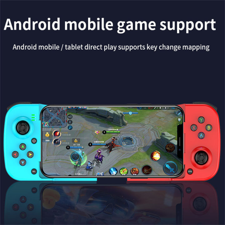 Bluetooth Mobile Game Controller - Retractable Phone Gamepad For IOS Android Xbox PS Switch
