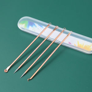 Stainless Steel Blackhead Removal Tool Acne Needle Pimple Popper Beauty Tool for Facial Beauty And Makeup Any Skin Type