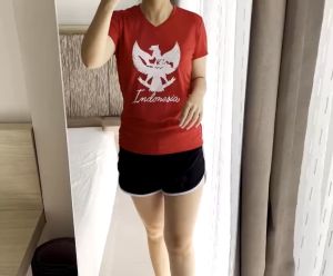 KAOS 17 AGUSTUS 2023 DEWASA / KAOS DRYFIT / KAOS MERAH PUTIH 17 AGUSTUSAN / SPORTWEAR WANITA / KAOS SPORT CEWE / ATASAN OLAHRAGA WANITA / KAOS DRYFIT / BAJU ZUMBA AEROBIC POUNDFIT SENAM YOGA WANITA / DEKAOS SHOP KAOS 17 AGUSTUS 2023 DRYFIT GARUDA