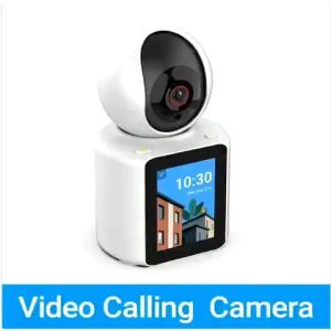 Camera Gọi Video Đàm thoại 2 chiều - Sử Dung App Im Cam - 2.5k Rõ Nét- Màn hình IPS 2.8 inch Phát hiện chuyển động- C