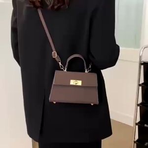 Túi xách nữ đeo chéo túi sách đeo vai cầm tay 20*13*7CM da PU mờ họa tiết đá dây đeo vai có thể tháo rời