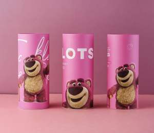 Lon Khăn Giấy Gấu Dâu LOTSO Mẫu mới nhất Siêu Hot - Khăn giấy có hình in Siêu Dễ Thương