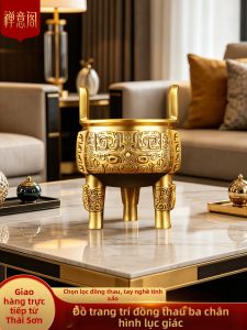 Decorative Brass Incense Burner Display Piece