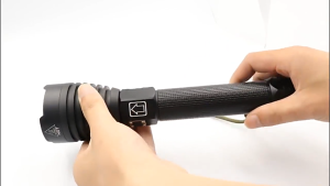 Flashlight Rechargeable Super Bright Zoom LED Flashlight Rechargeabl Waterproof Outdoor Heavy Duty Rechargeable Flashlight Original Display Long Battery Life