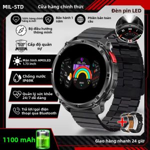 Đồng Hồ Thông Minh T-Rex3 Ultra 1100mAh GPS La Bàn IP69K Chống Nước Theo Dõi Thể Thao Android iOS Đồng Hồ Thông Minh Ngoài Trời Cấp Độ Quân Sự