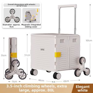 smit | Lightweight Foldable Portable Shopping Trolley