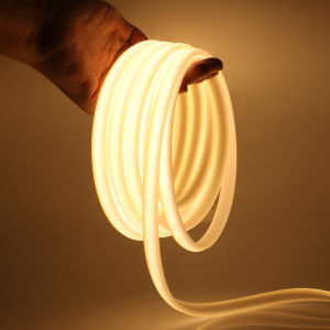 AC 220V Dimmerable COB Neon Light Bluetooth APP Control IP65 Waterproof 3000K 4000K 6000K White Flexible Ribbon Tape LED Strip