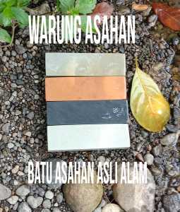 batu asah pisau 1set isi 4pcs