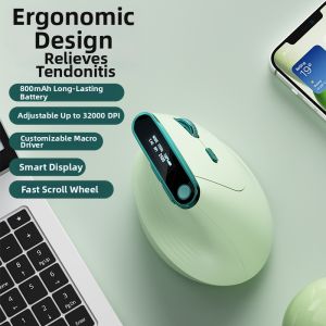B.O.W | Ergonomic Vertical Wireless Bluetooth Mice