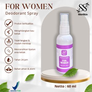 Deodoran Natural Spray Tawas Wangi For Women by Siierskin