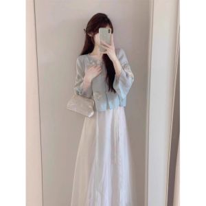 TIANANQI | New Fashionable National Style Two-Piece Outfit