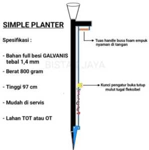 simple PLENTER ALAT TANAM JAGUNG 🌽 dan biji-bijian