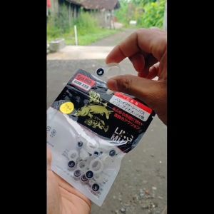 Ring Kolongan Tegek Joran Antena 1 set 14pcs Bahan Silikon Keramik bisa untuk Kolong Jalan COD