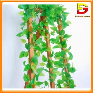 Lá Giả Dây Lá Thường Xuân Cao Cấp Decor Trang Trí Nhà Cửa Ban Công Nhà Hàng Quán Ăn DG-142