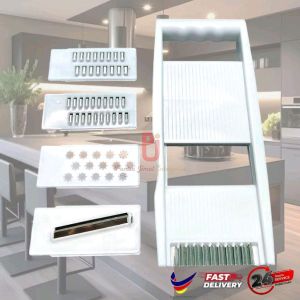 Sagat Plastik Serbaguna/ Sagat Sayur Buah/ Plastic Mandoline Slicer Cutter Grater Set