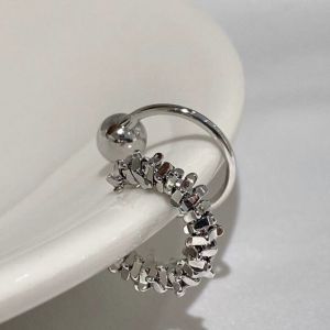 Paris Raindrop Ear Clip New 2023 Dragon Year Minimalist Cold Beauty Personality Niche Ear Accessories for Women