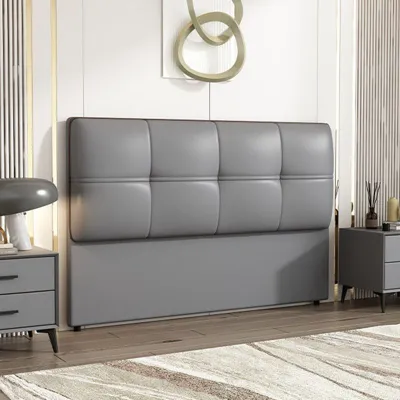 Modern Simple Solid Wood Bed Headboard 1.5m