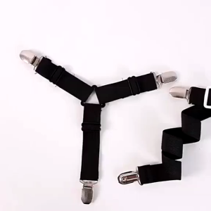 Adjustable Bedsheet Sofa Cover Fasteners Triangle Gripper Clips Anti-Slip