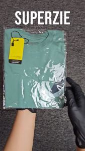 Kaos anak Laki Laki remaja tanggung grosir ecer motif binatang ST ANIMALSHARK Warna SAGE Bahan Adem