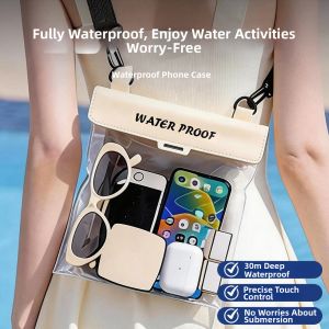 NAIFUNA | Touch Screen Waterproof Bag for Swimming Diving Snorkeling Beach Activities