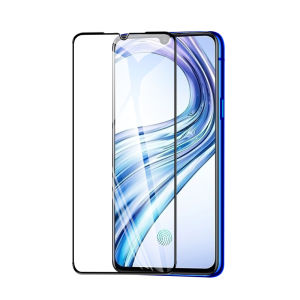 ฟิล์มกระจกนิรภัย HD ป้องกันแสงสีฟ้าสำหรับ Vivo X23 รุ่นสีประกาย เข้ากันได้กับทั้งจอภาพและขอบเต็มจอ ไม่มีขอบสีขาว ป้องกันรอยนิ้วมือ