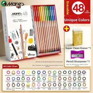 Marie’s | Erasable Portable Easy-to-Use Colored Pencil Set