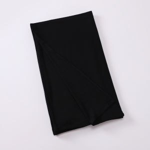 Ready to Wear Premium Instant Cotton Jersey Hijab Good Stitch Stretchy Jersey Scarf Plain Muslim Shawls Turban HeadWraps