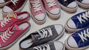 SEPATU sneakers kanvas import murah wanita pria couple kasual flat shoes terbaru korean style keren