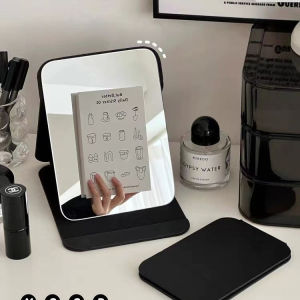 Folding Mirror Female Student Makeup Mirror Portable High-definition Dressing Mirror