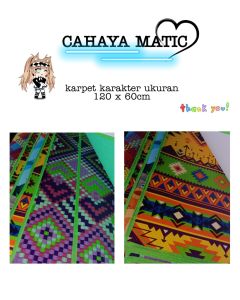 Karpet spons eva karakter ukuran 120x200cm  tebal 15 mm Tikar Ruangan / Luar Ruangan 120 x 200cm