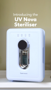 Supermama Lab UV Nova Steriliser | 22L Storage | Baby Bottle Sterilizer | Deodorize Mode