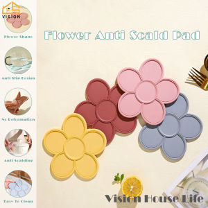 Vision 1 miếng lót đệm lót nồi nhà bếp Thảm trải bàn Sakura tấm lót bát đĩa tấm lót cốc chịu nhiệt Mat miếng lót thảm trải bàn hình hoa chống trượt chống trượt tấm cách nhiệt tấm cách nhiệt Silicon chống vảy