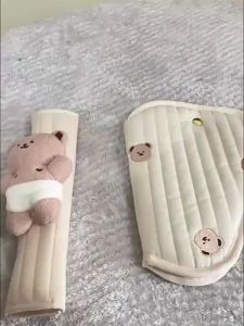 KUMA Cream Bear Childrens Fixed Shoulder Pads